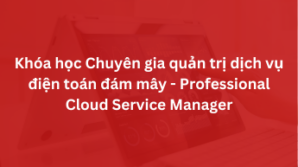 Khóa học Chuyên gia quản trị dịch vụ điện toán đám mây – Professional Cloud Service Manager
